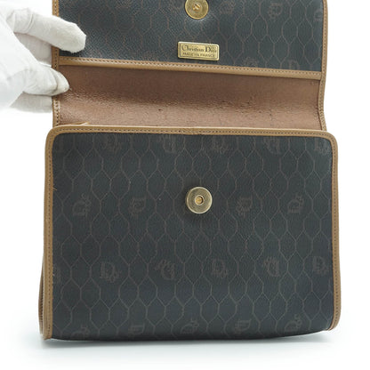 Honeycomb 2way Clutch Shoulder Bag