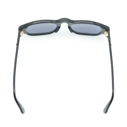 CC Logo Black Frame Sunglasses
