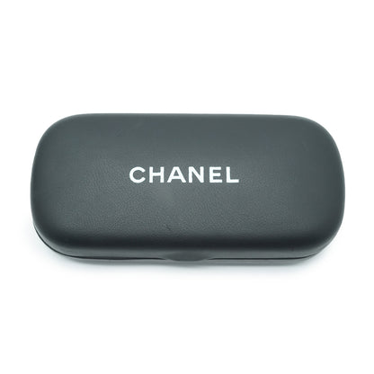 CC Logo Black Frame Sunglasses