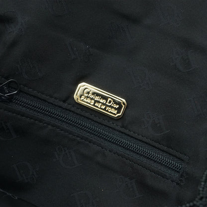 Christian Dior Paris New York Vintage Beads Chain Shoulder Pochette