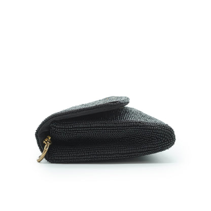 Christian Dior Paris New York Vintage Beads Chain Shoulder Pochette
