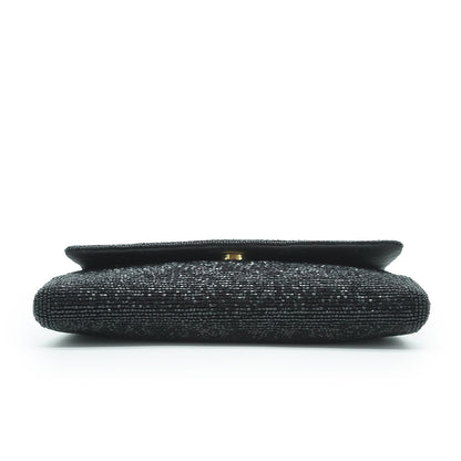 Christian Dior Paris New York Vintage Beads Chain Shoulder Pochette
