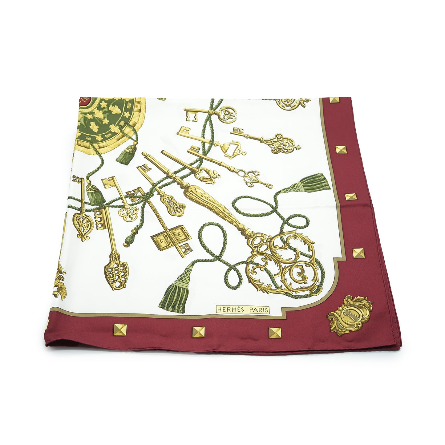 Les Clefs Or Caty Latham Silk Carre 90
