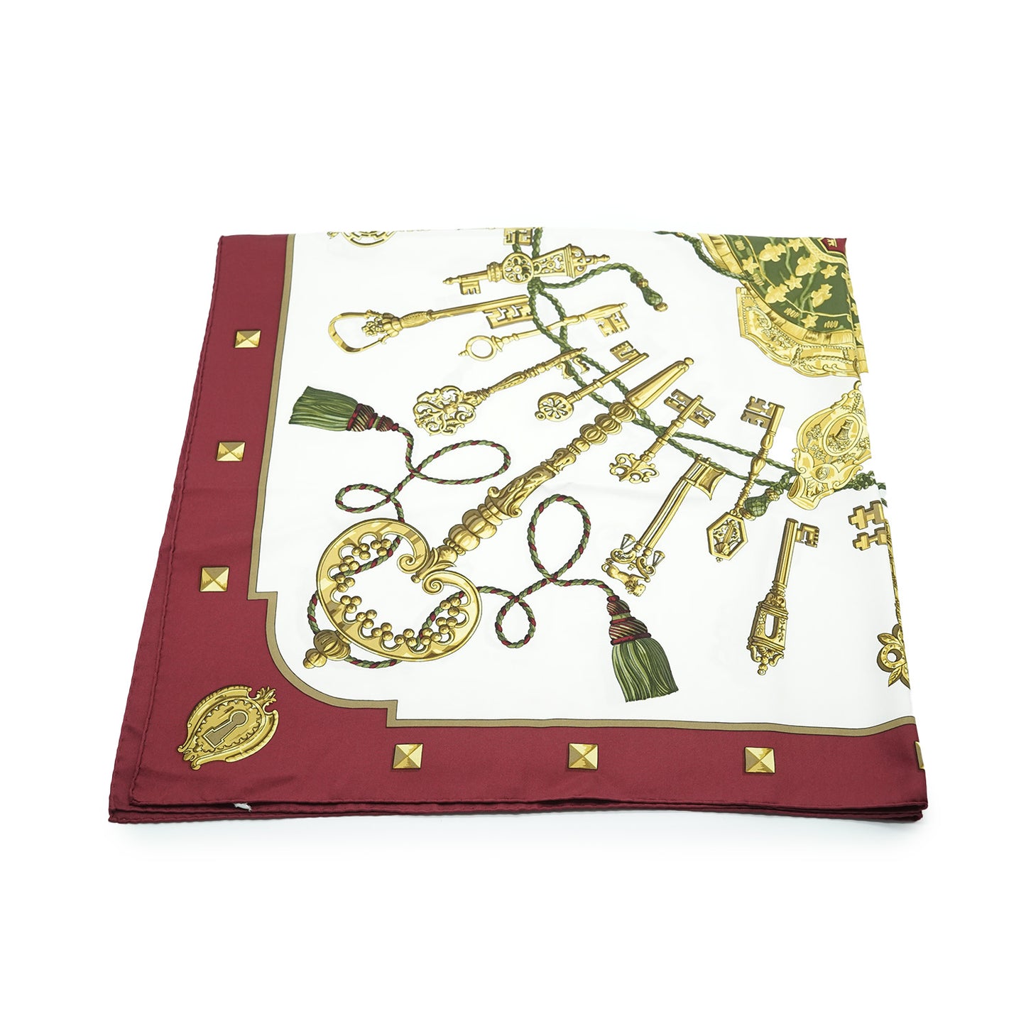 Les Clefs Or Caty Latham Silk Carre 90