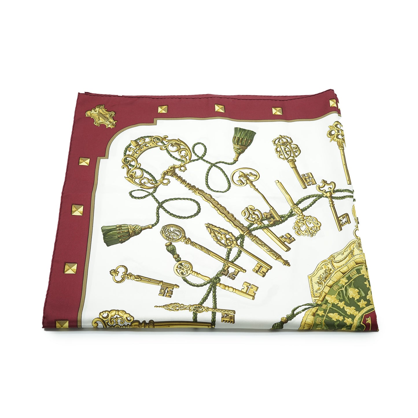 Les Clefs Or Caty Latham Silk Carre 90