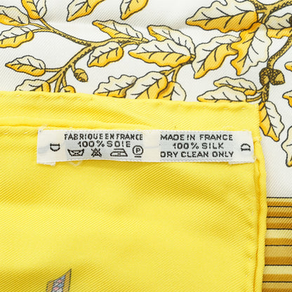 1789 Liberte Egalite Fraternite Republique Francaise Silk Carre 90