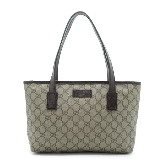 GG Supreme Coated Canvas Tote