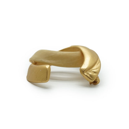 CC Gold Ivory Brooch GP