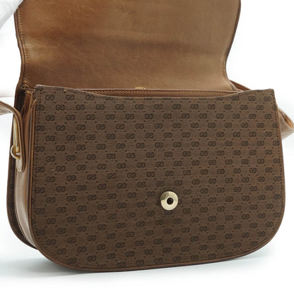 Vintage Microguccissima Jacquard Shoulder Bag
