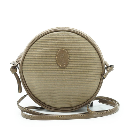 Noevir x YSL Round Crossbody Bag