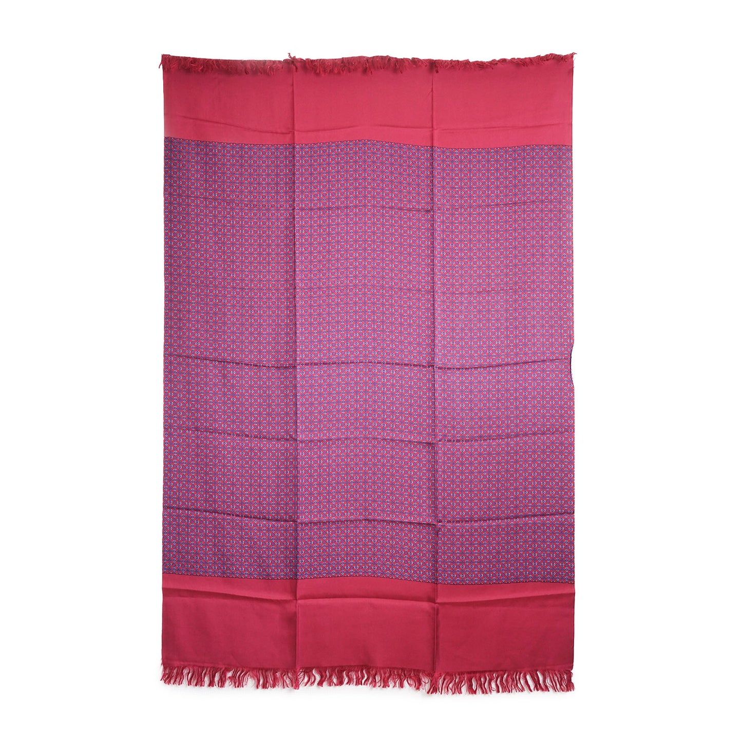 Fringe Silk Scarf