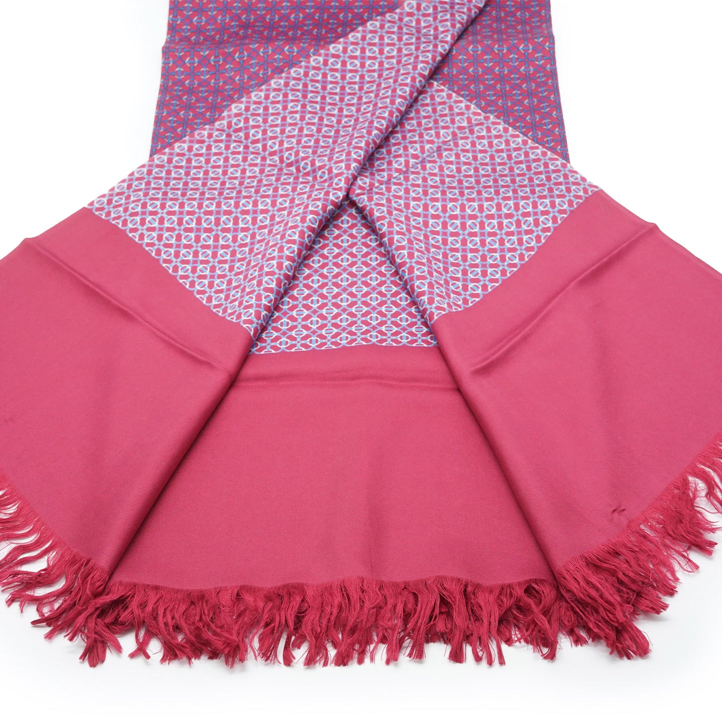 Fringe Silk Scarf