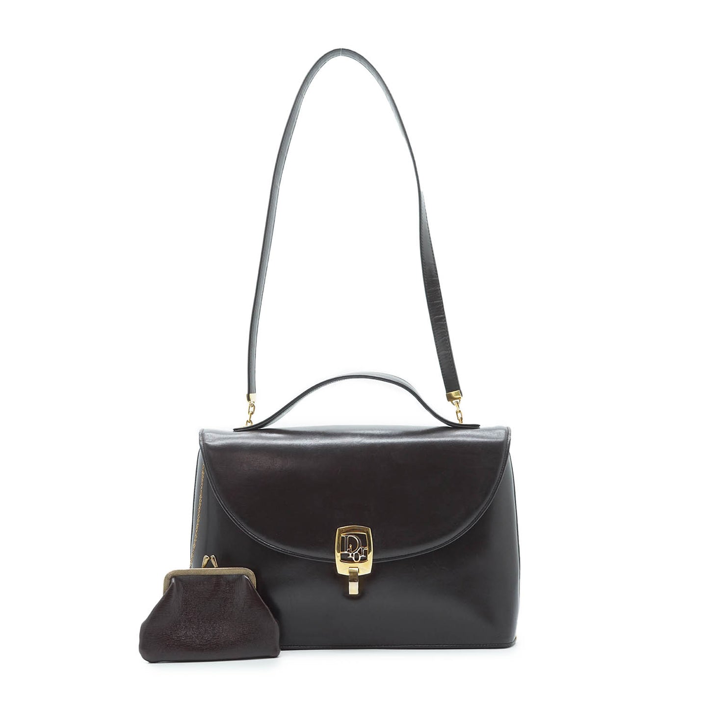 CD Logo 2way Shoulder Bag with Coin Case