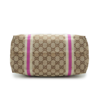 GG Canvas Tote with Charms