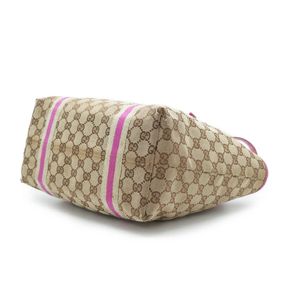 GG Canvas Tote with Charms