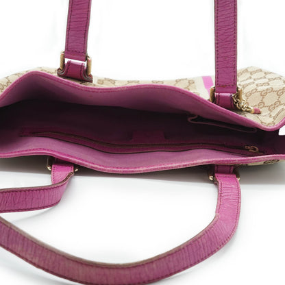 GG Canvas Tote with Charms