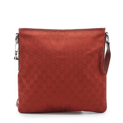 GG Canvas Square Messenger Bag
