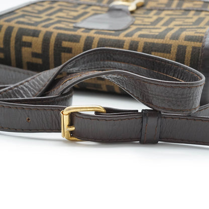 Vintage Zucca Flap Triple Pocket Shoulder Bag