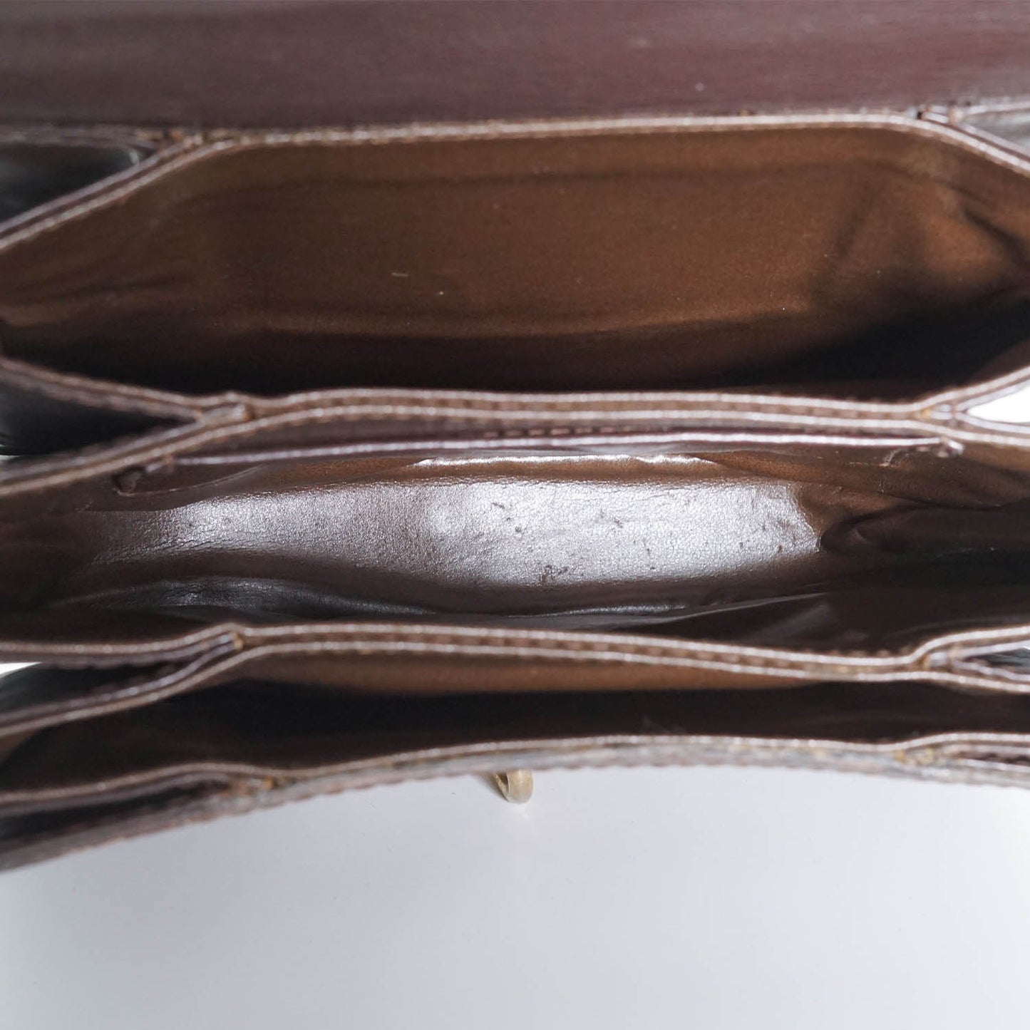 Vintage Zucca Flap Triple Pocket Shoulder Bag