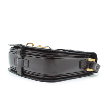 Vintage Zucca Flap Triple Pocket Shoulder Bag