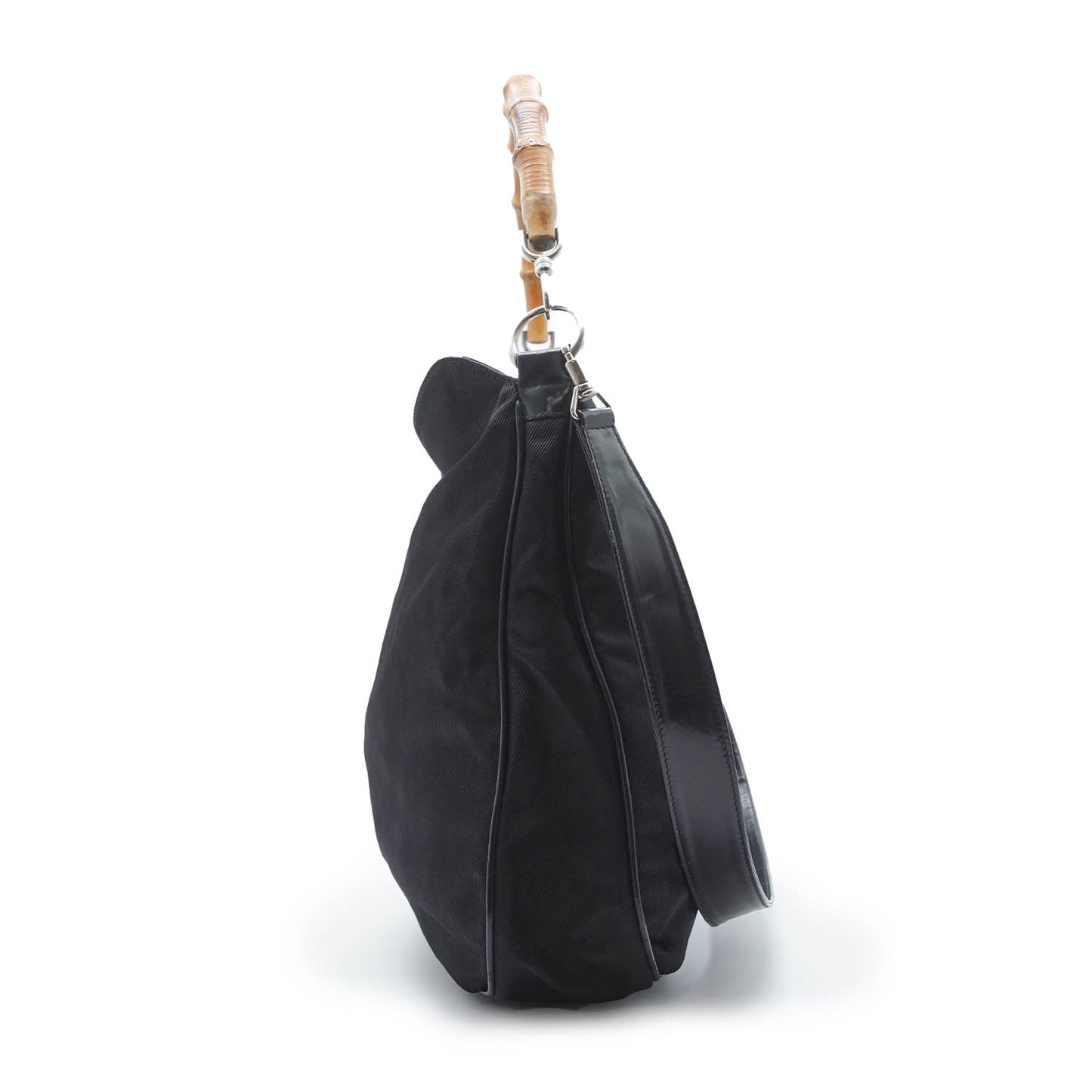 Bamboo Nylon 2way Shoulder Tote