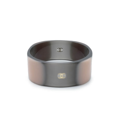 CC Logo Bicolor Bangle Bracelet