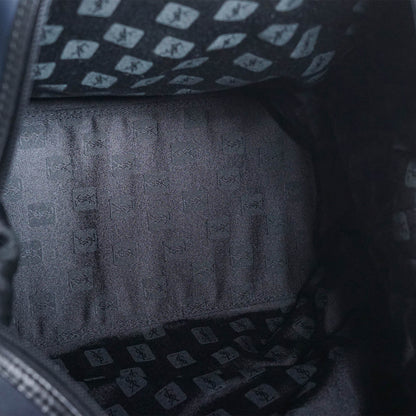 Y Line Flap Boston Bag