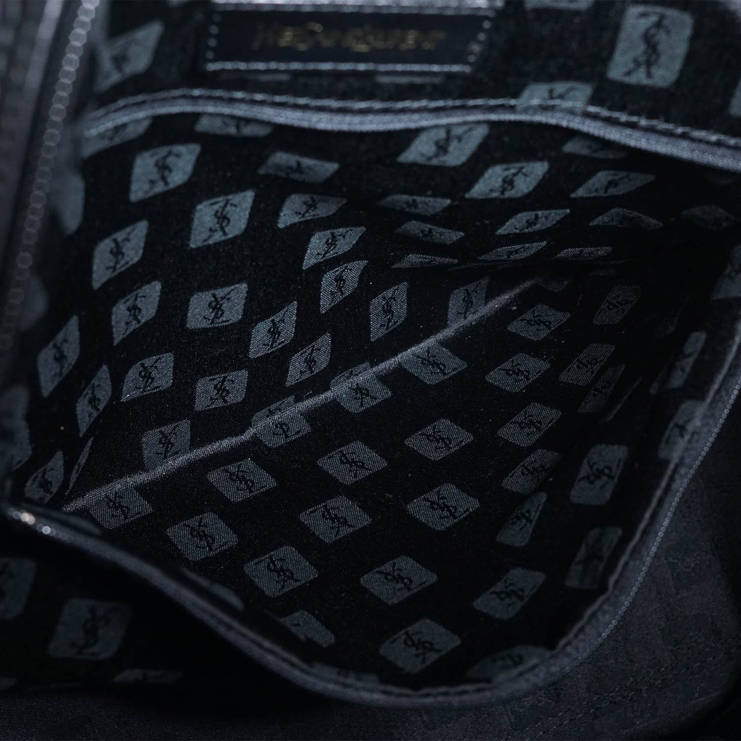 Y Line Flap Boston Bag