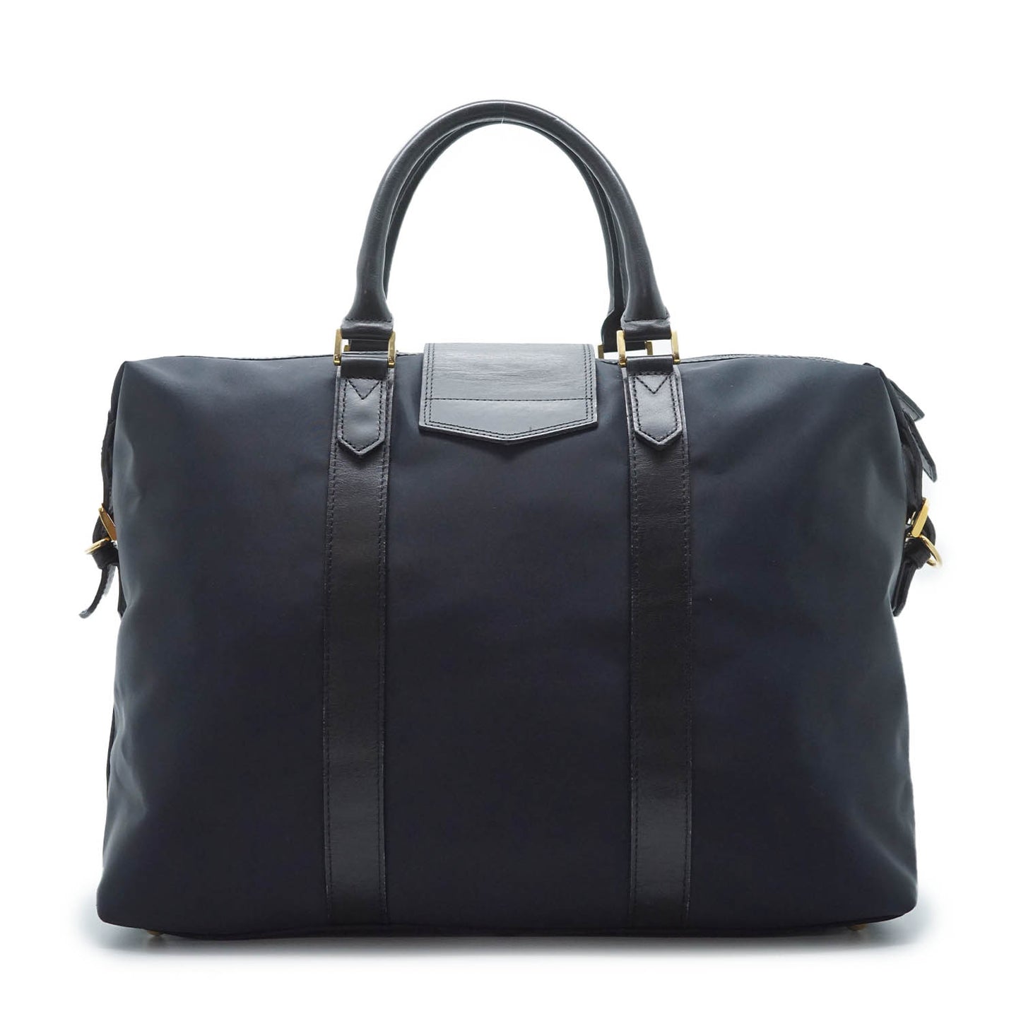 Y Line Flap Boston Bag