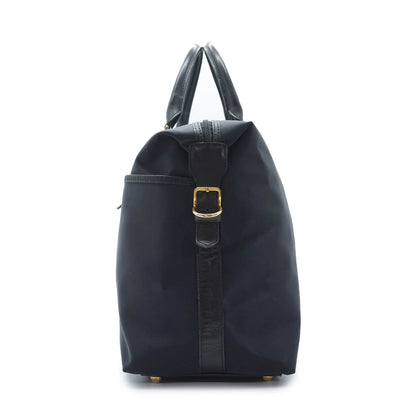 Y Line Flap Boston Bag
