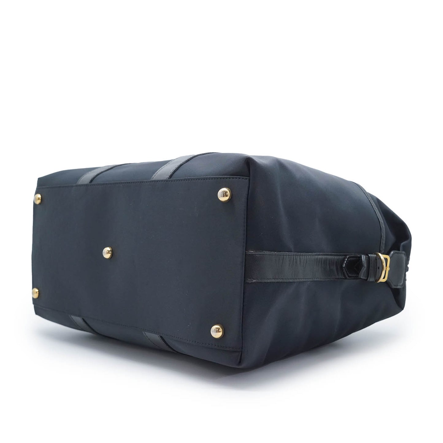 Y Line Flap Boston Bag