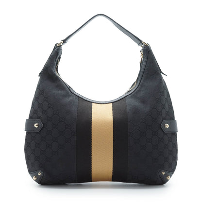 GG Canvas Horsebit Hobo Bag