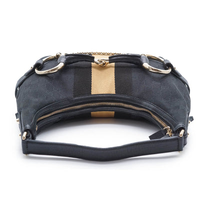 GG Canvas Horsebit Hobo Bag