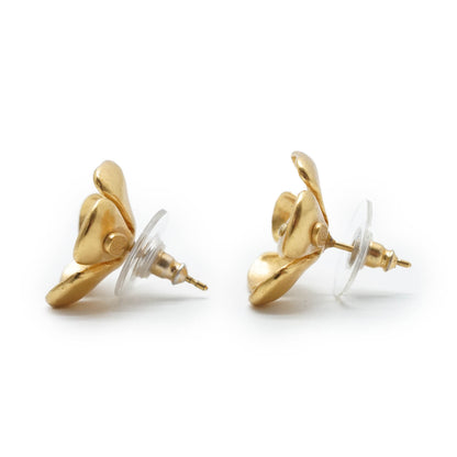 Artificial Pearl Flower Earrings GP