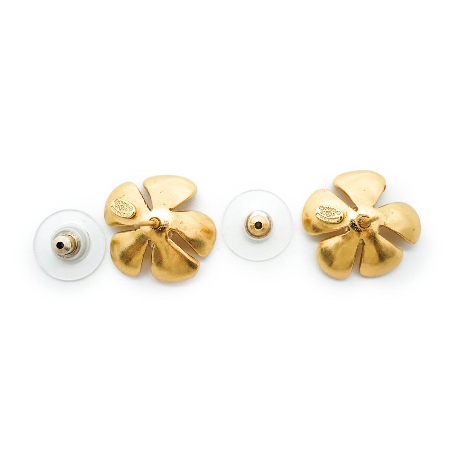 Artificial Pearl Flower Earrings GP