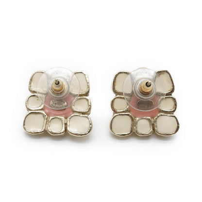 Coco Mark Flower Earrings