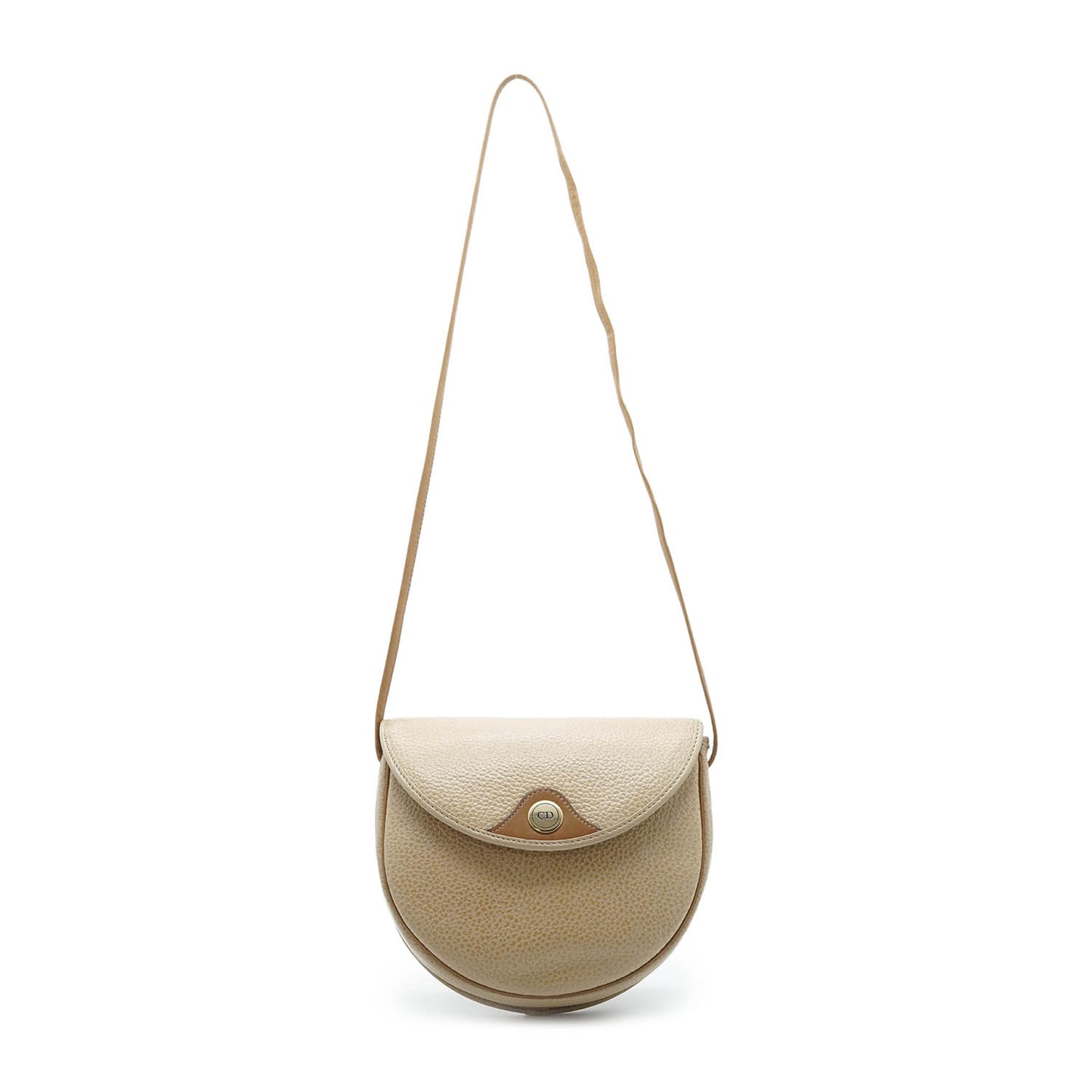 Vintage CD Rounded Crossbody Bag