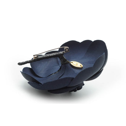 Camellia Silk Organza Brooch