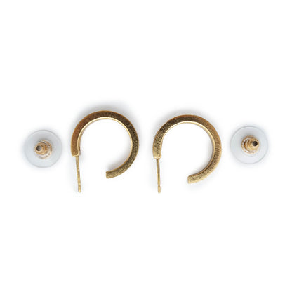 Coco Letter Hoop Earrings