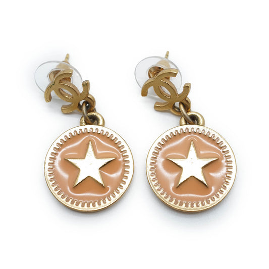 Star Pendant Earrings GP