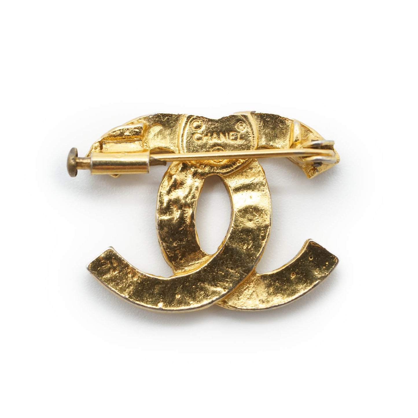 CC Rhinestone Brooch