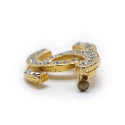 CC Rhinestone Brooch