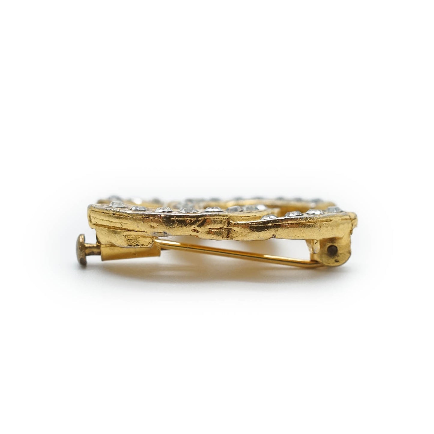 CC Rhinestone Brooch