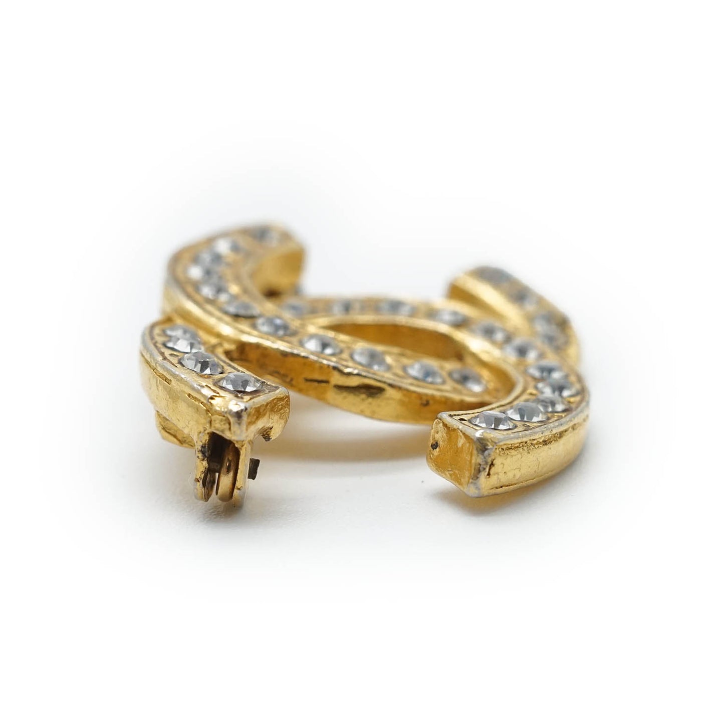 CC Rhinestone Brooch