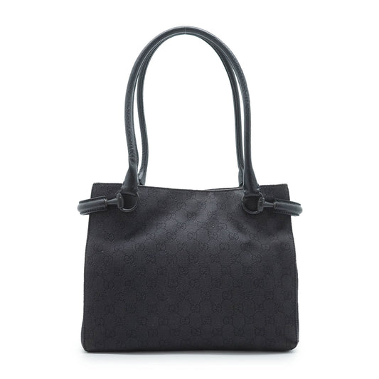 GG Canvas Horsebit Tote