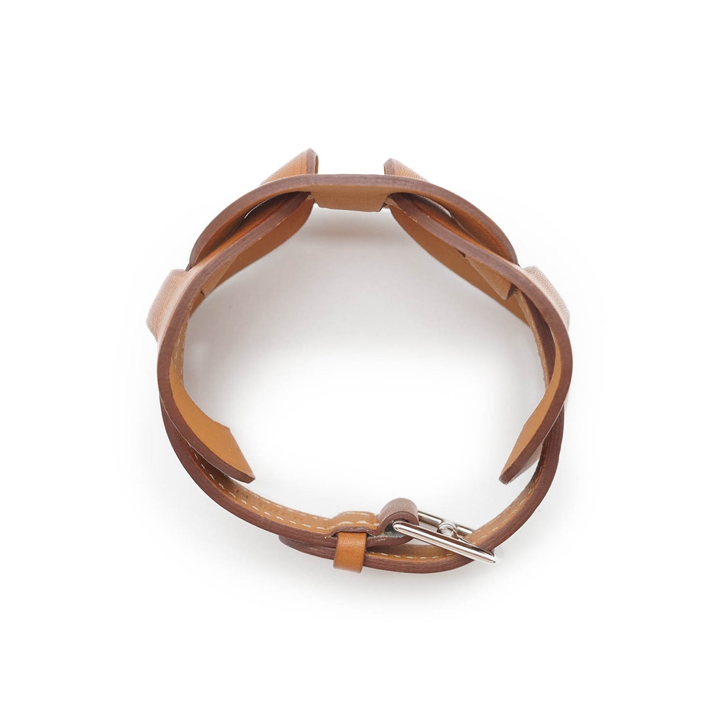 Fetiche Wrap Bracelet Natural Calfskin