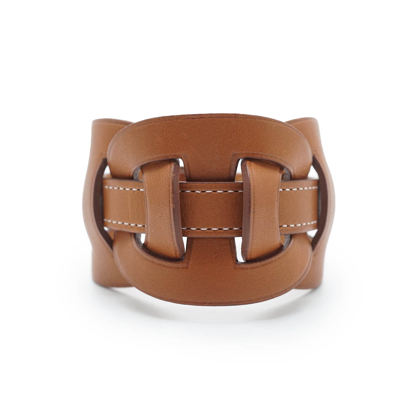 Fetiche Wrap Bracelet Natural Calfskin