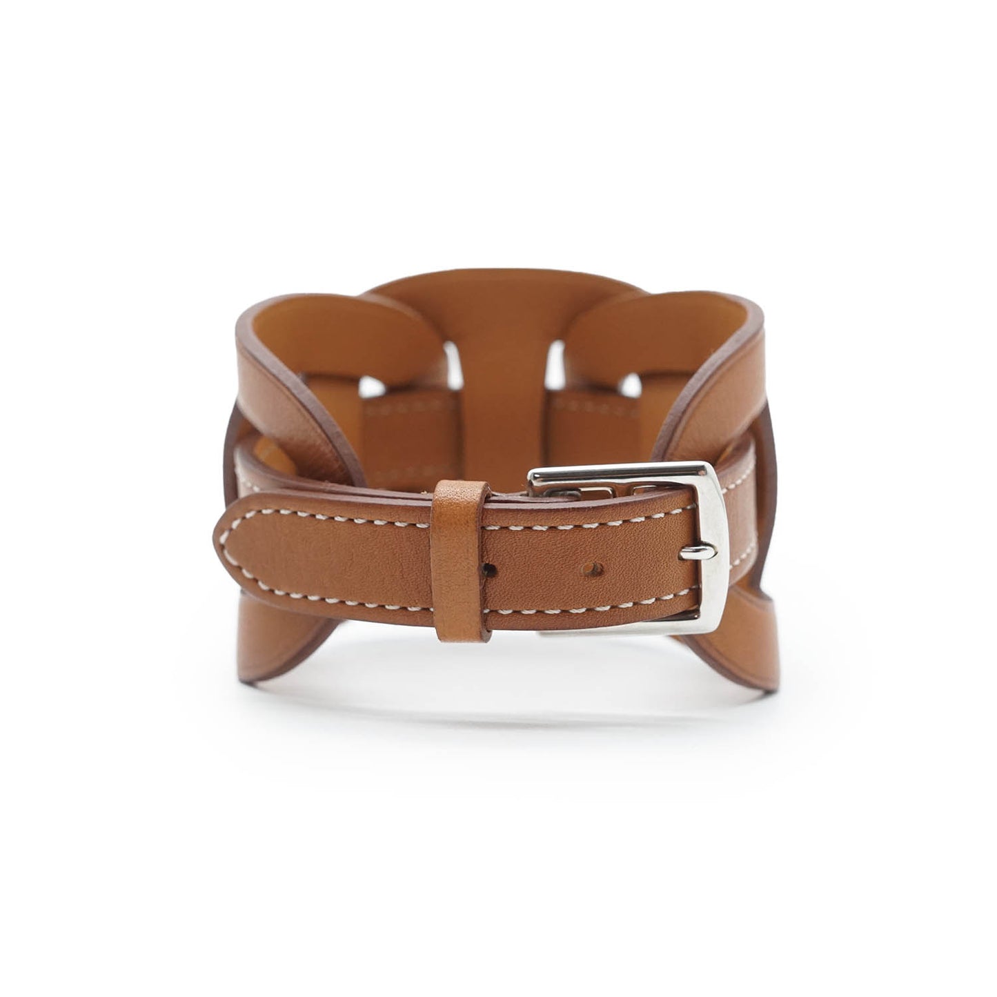 Fetiche Wrap Bracelet Natural Calfskin
