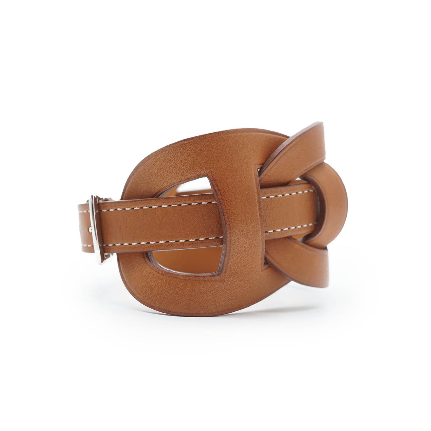 Fetiche Wrap Bracelet Natural Calfskin