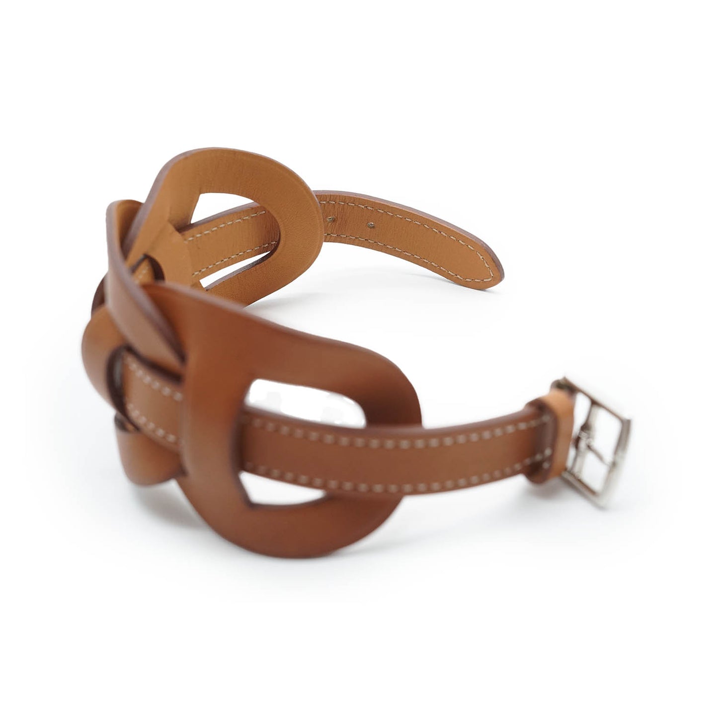 Fetiche Wrap Bracelet Natural Calfskin